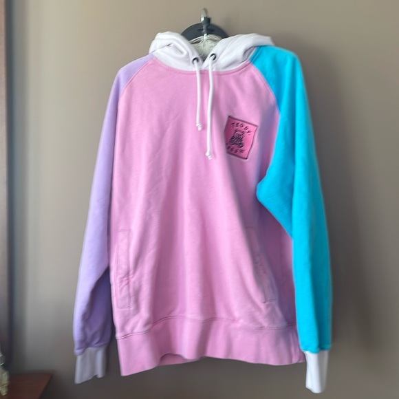 Teddy Fresh Colorblock Hoodie- Size Large- Pastel Colors - Picture 4 of 11
